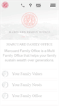 Mobile Screenshot of marcuardfamilyoffice.com